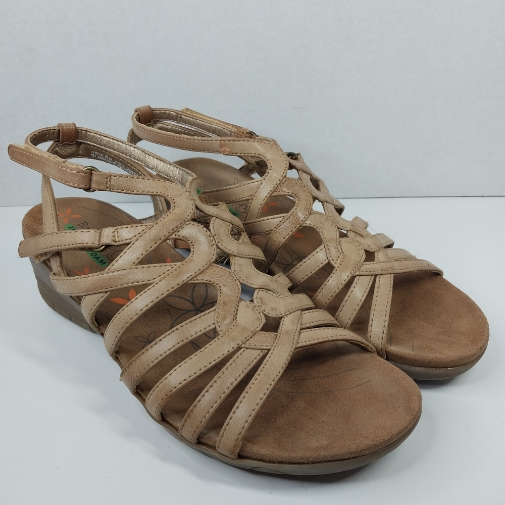 Comfort Strappy Tan Women's Sandals